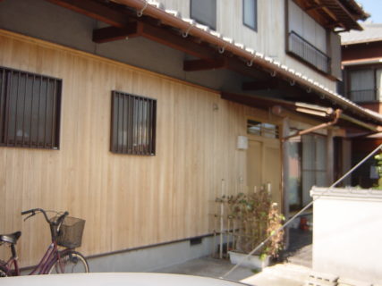 桑名市・住宅外壁(記録41)の既存施工写真